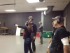Checkmate Martial Arts firearms training-Maria, Leigh, Steve