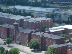 A view of the Dojo from on top of 1000 Elm Street