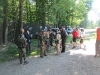 Getting ready for a game with Checkmate Martial Arts at AG Paintball