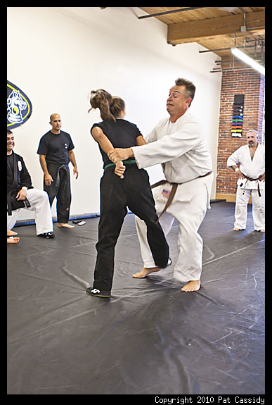 Maria Practices for Blue Belt - Checkmate Martial Arts