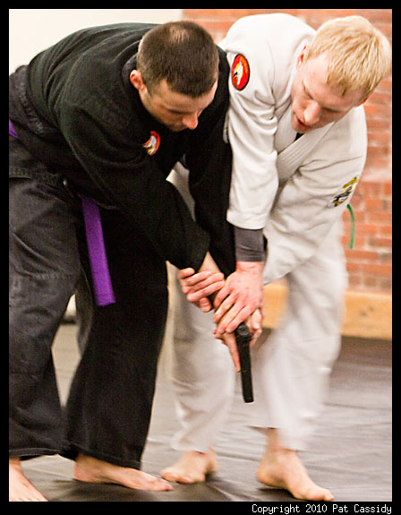 Sean Carmack Blue Belt Test - Feb 22, 2010 - Checkmate Martial Arts