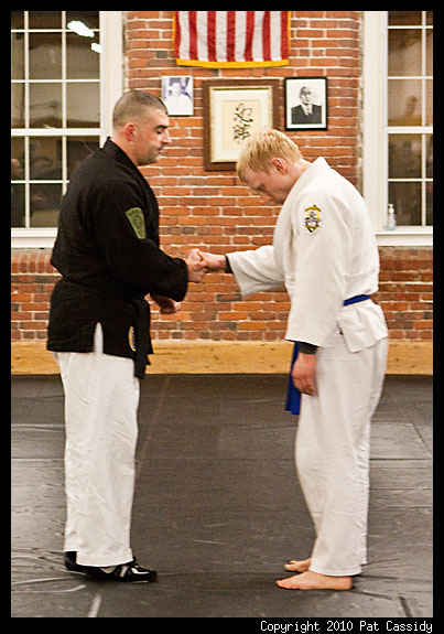 Sean Carmack Blue Belt Test - Feb 22, 2010 - Checkmate Martial Arts